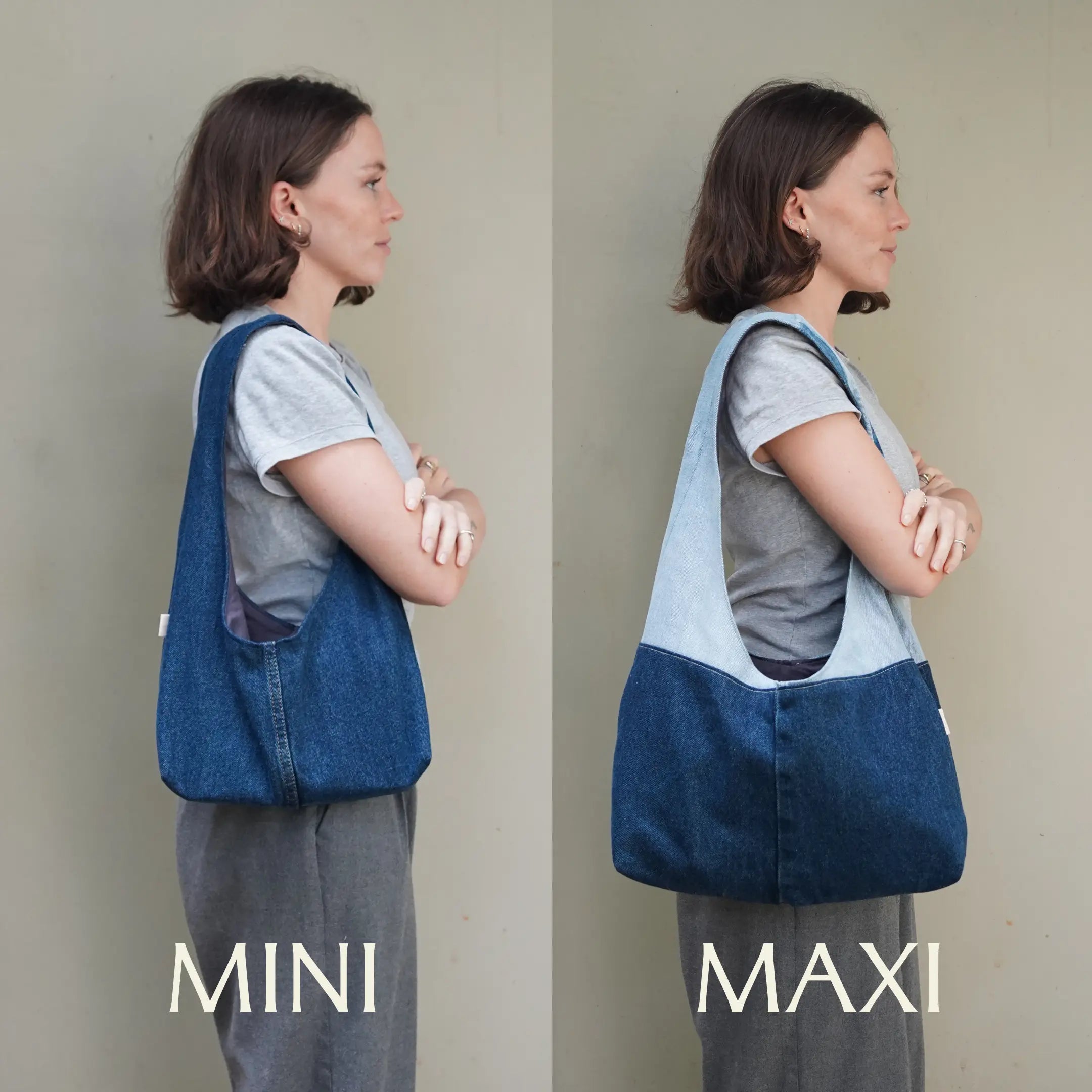 MINI & MAXI TOTE · DIGITAL SEWING PATTERN